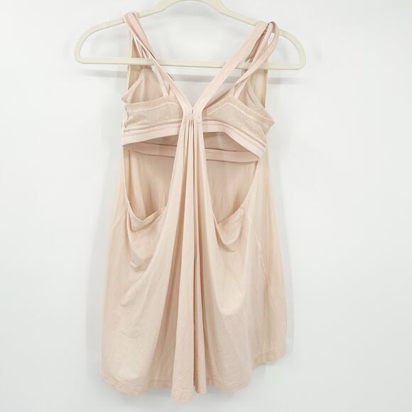 Lululemon Womens Fitness Gym Athleisure Active The Oneness Tank Top Size 6 Pink - Picture 9 of 9